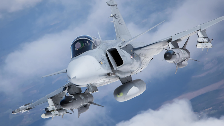 Sverige integrerar Taurus-missiler i Gripen C-stridsflygplan