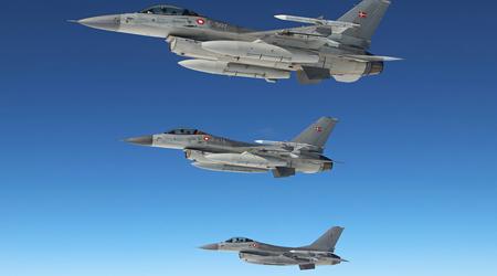 Danmark överlämnar första leveransen av F-16 Fighting Falcon till Ukraina inom en månad