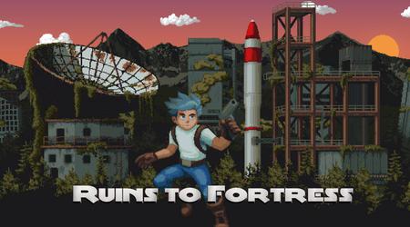 Dagens spel: Ruins To Fortress - överlevnad på en postapokalyptisk ö med pixlig grafik