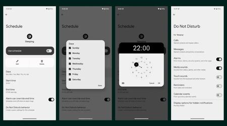 I Android 15 kommer användarna att kunna skapa sitt eget schema för att styra Stör ej-läget