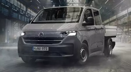 Nya VW Transporter DoKa med öppen lastyta finns nu i varumärkets konfigurator