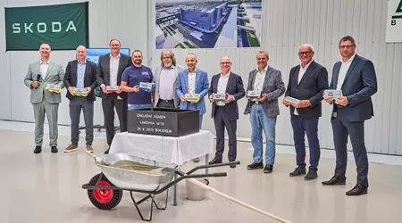 Škoda Auto har påbörjat byggandet av en högteknologisk lackeringsanläggning med en kapacitet på upp till 1 600 karosser per dag