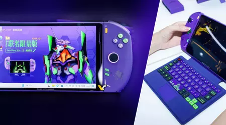 OneXplayer 2 Pro - bärbar Windows 11-spelkonsol med 8,4-tumsskärm, Ryzen 7 7840U-chip, 64 GB minne och 4 TB lagringsutrymme