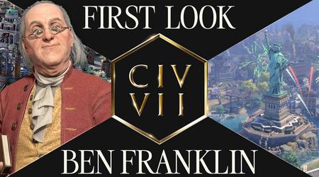 Vetenskap och diplomati kommer att vara hans prioriteringar: utvecklarna av Sid Meier's Civilisation VII har introducerat Benjamin Franklin