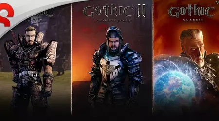 Den ursprungliga Gotiska trilogin släpps för första gången på PlayStation och Xbox-konsoler