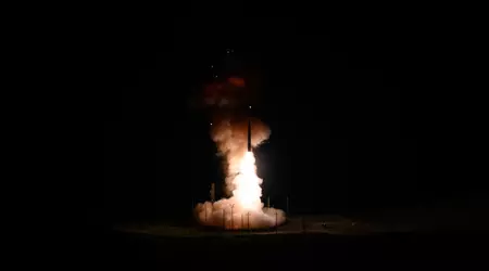 USA testar framgångsrikt Minuteman III interkontinental ballistisk missil