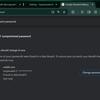Meddelande om lösenordsbyte i Google Chrome