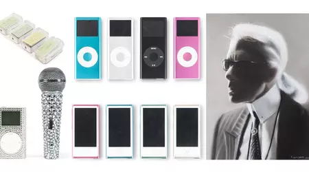 Sotheby's auktion säljer 250 av Karl Lagerfelds iPods med hans spellistor
