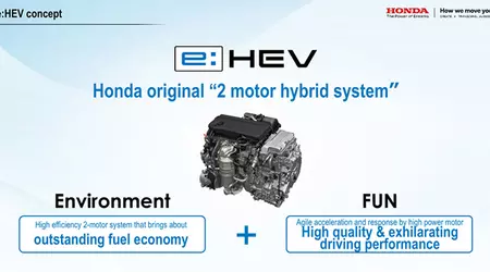 Honda har presenterat ett nytt e:HEV-hybridsystem