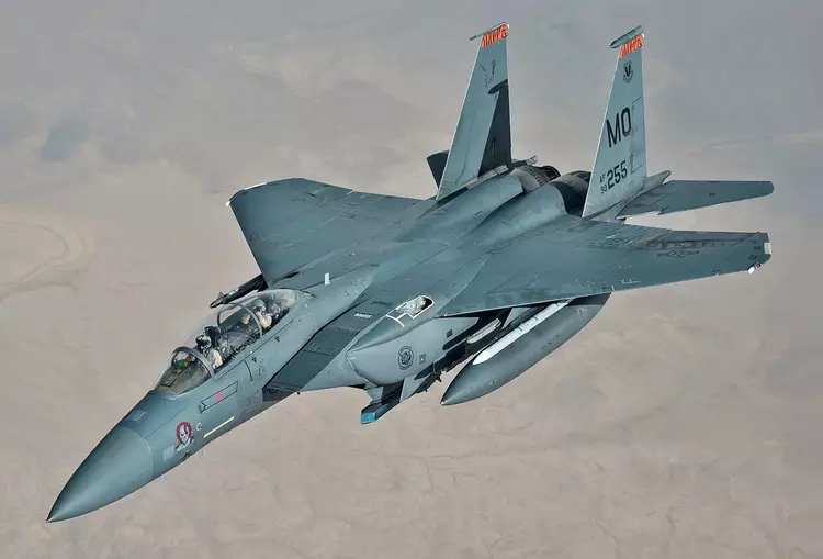 Amerikaner testar F-15E med nya lågkostnadsmissiler ...