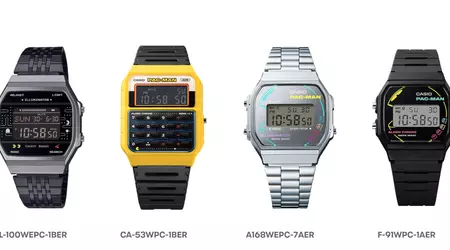 Casio Pac-Man klockkollektion: ljusa modeller med Bluetooth och miniräknare tillgängliga i Europa