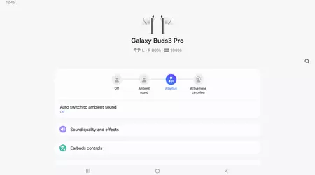 Galaxy Buds 3 Pro Manager-appen har uppdaterats för att matcha One UI 7.0-designen