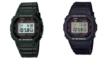 Casio lanserar fyra nya G-Shock-modeller för att fira DW-5000R