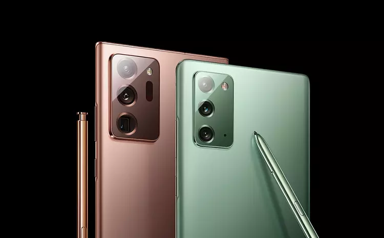 Efter Galaxy A52: Galaxy Note 20 ...