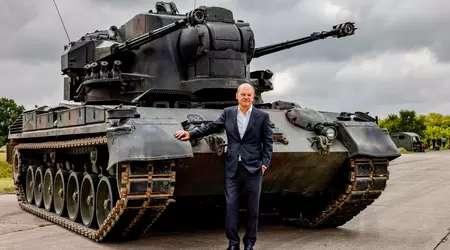 Tyskland ger Ukraina ytterligare tre självgående Gepard-luftvärnssystem för att bekämpa ryska och iranska drönare