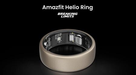 Amazfit Helio Ring: en smart ring i titanlegering som kan mäta hjärtfrekvens och SpO2