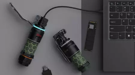 Beväpna dig med en användbar pryl: Lenovo har presenterat en ovanlig SSD-enhet i form av en granat