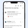 Gamla Gmail-designen för iOS