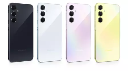 Galaxy A55 kommer att få One UI 8 i slutet av 2025 - smartphone sedd med Android 16