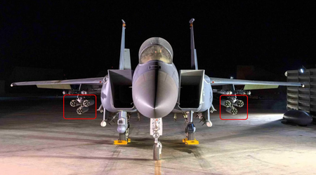 F-15E har fått nya robotar för att bekämpa drönare: USA visar dessa stridsflygplan för första gången med APKWS II