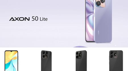 ZTE Axon 50 Lite - mellanbudget-smartphone med 50MP-kamera, 5000 mAh-batteri, iPhone 14 Pro-design till ett pris av $ 250