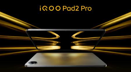 iQOO Pad 2 Pro: 13-tums 144Hz-skärm, MediaTek Dimensity 9300 Plus-chip, 11 500 mAh batteri och 66W laddning för $ 480