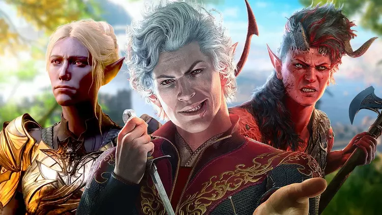 Den fysiska versionen av Baldur's Gate ...