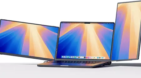 En bärbar dator - tre skärmar: Jsaux har introducerat den bärbara FlipGo Horizon med dubbla skärmar