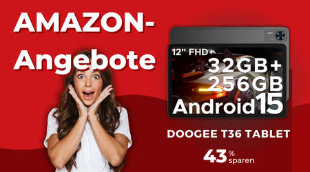 DOOGEE T36 Android 15 Tablet - Massiv prissänkning på 150€ hos Amazon!
