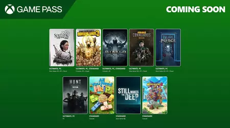 Diablo III och Borderlands 3 kommer att finnas på Xbox Game Pass: Microsoft har avslöjat en imponerande lista över nya produkter för första halvåret av april