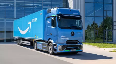 Amazon har beställt mer än 200 Mercedes-Benz eActros 600 eldrivna lastbilar