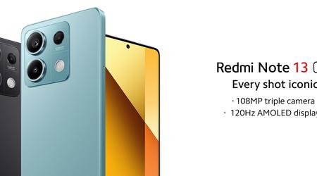 Xiaomi har lanserat Redmi Note 13 5G på den globala marknaden