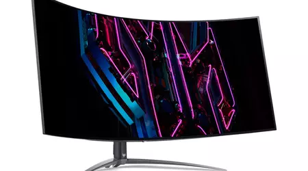 Acer Predator X45 böjd 3.4K-spelmonitor med 240Hz bildfrekvens säljs åtta månader efter tillkännagivandet till ett rabatterat pris