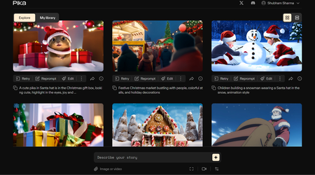 Pika 1.0 AI-plattform för att skapa video från text är nu tillgänglig för alla