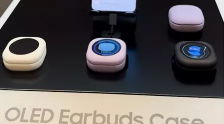 Samsung har avslöjat ett Galaxy Buds hörlursfodral med OLED-skärm