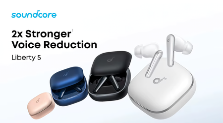Anker presenterar nya Soundcore Liberty 5 hörlurar med förbättrad brusreducering och lång batteritid