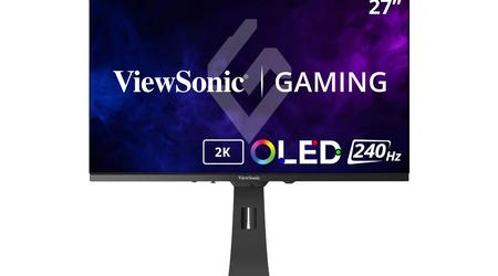 ViewSonic har presenterat XG272-2K: en gamingmonitor med en 240Hz OLED-skärm