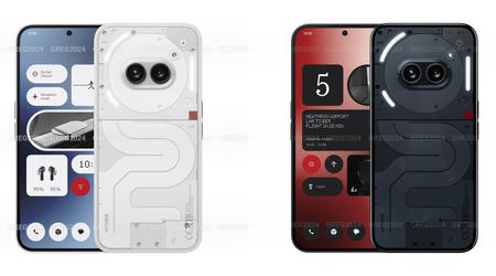 Två färger, horisontell kamera och bakgrundsbelyst Glyph: Nothing Phone (2a) har synts på officiella bilder