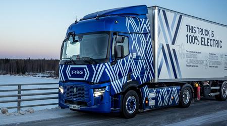 Roadshowen genomfördes i temperaturer ner till -19 °C: Renault Trucks Diamond Echos eldrivna lastbil körde 23 000 kilometer genom Europa