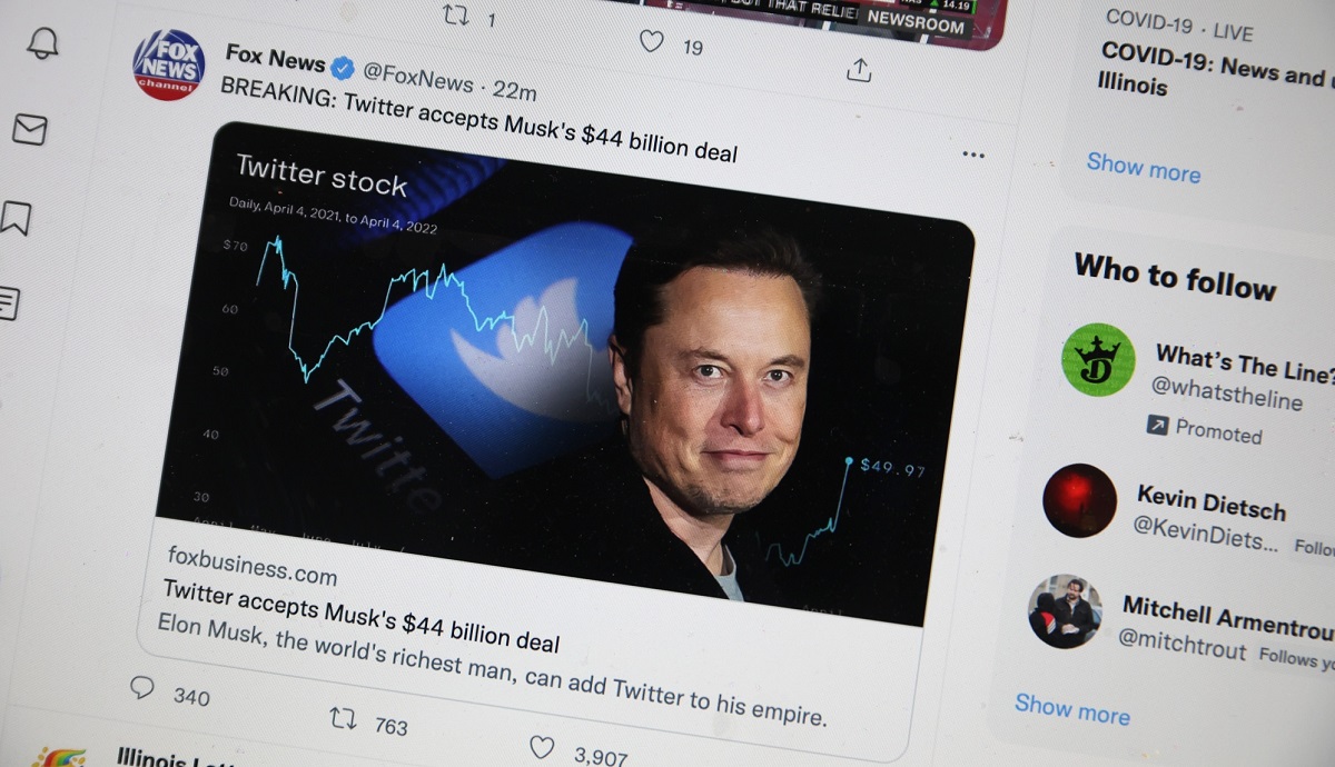 Twitters värde har sjunkit med nästan 30 miljarder dollar sedan Ilon Musk tog över