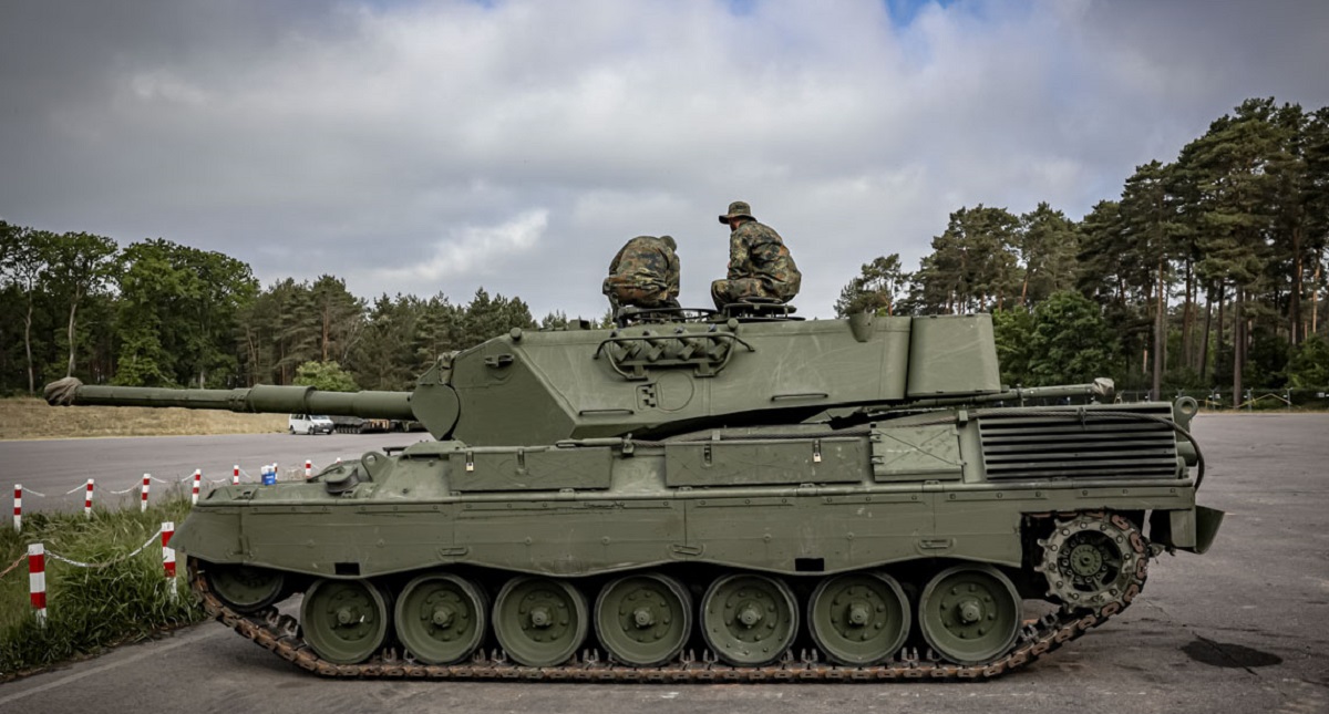 Danmark överför den första omgången tyska Leopard 1A5 stridsvagnar till Ukraina