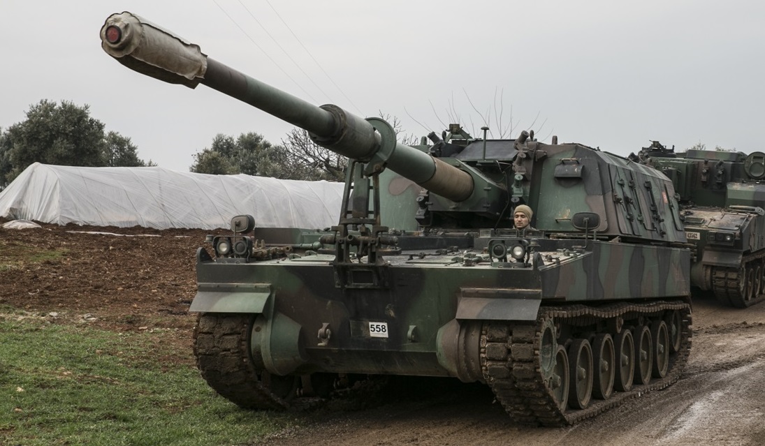 Ukraina får turkiska T-155 Firtina självgående haubitsar med en maximal räckvidd på 40 km