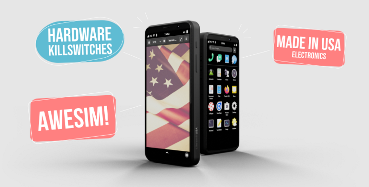 Purism Liberty Phone - USA-tillverkad Linux-baserad smartphone till priset av två iPhone 14 Pro Max