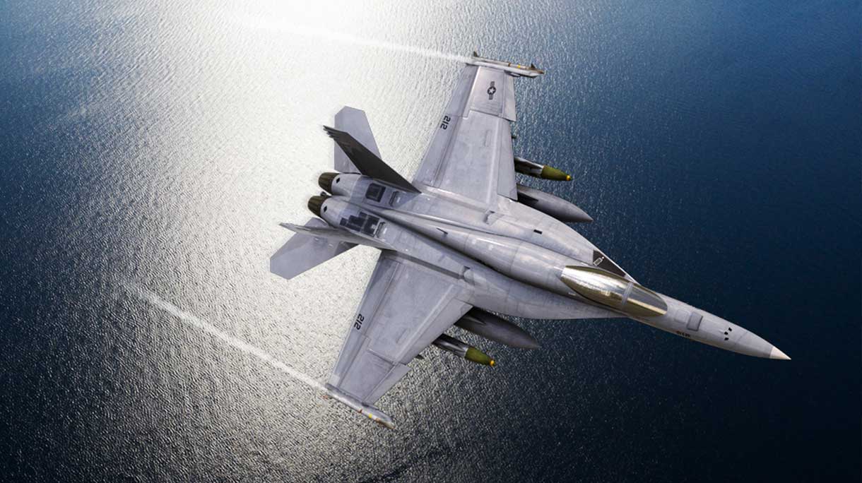 F/A-18 Super Hornet-flygplan kommer att få ett avancerat nästa generations system för elektronisk krigföring