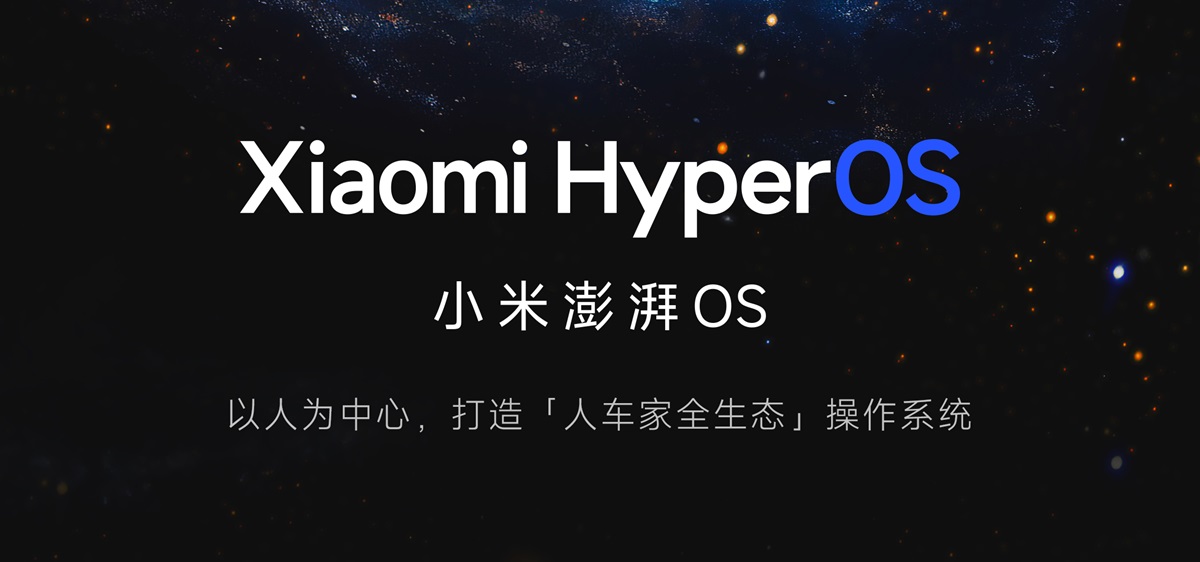 Xiaomi presenterade operativsystemet HyperOS för smartphones, surfplattor, TV-apparater, klockor och andra enheter