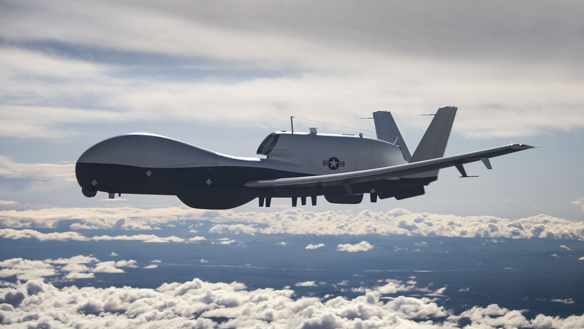 Northrop Grumman överför fjärde strategiska drönaren MQ-4C Triton till US Navy till ett värde av över 100 miljoner USD