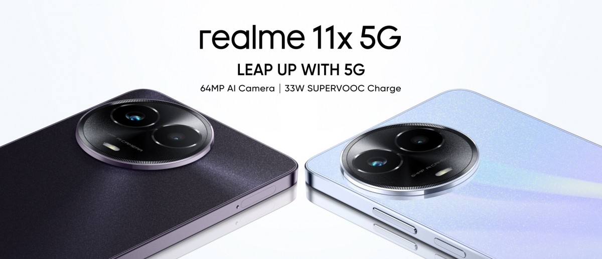 realme 11x 5G - Dimensity 6100+, 120 Hz LCD-skärm och 5000 mA*h-batteri för under 200 USD