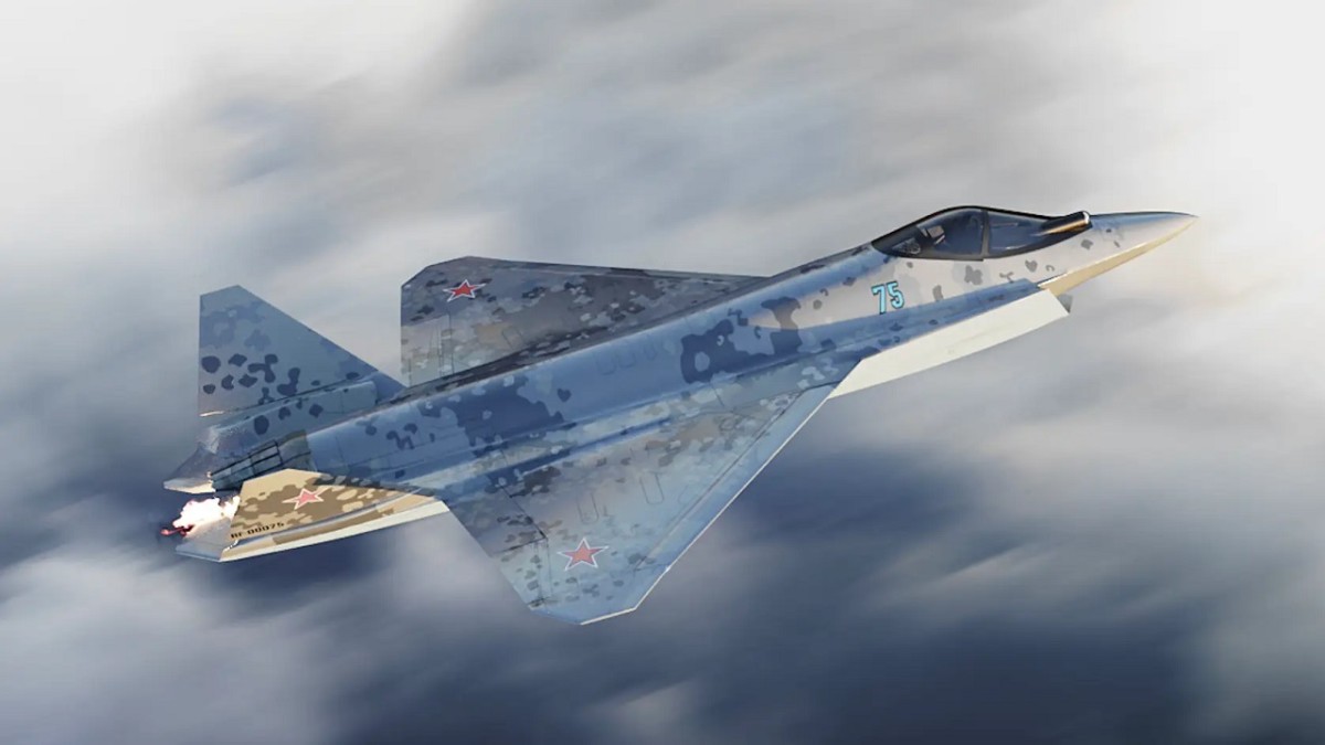 Ryssarna vill producera den första omgången Su-75 Checkmate femte generationens stridsflygplan 2026