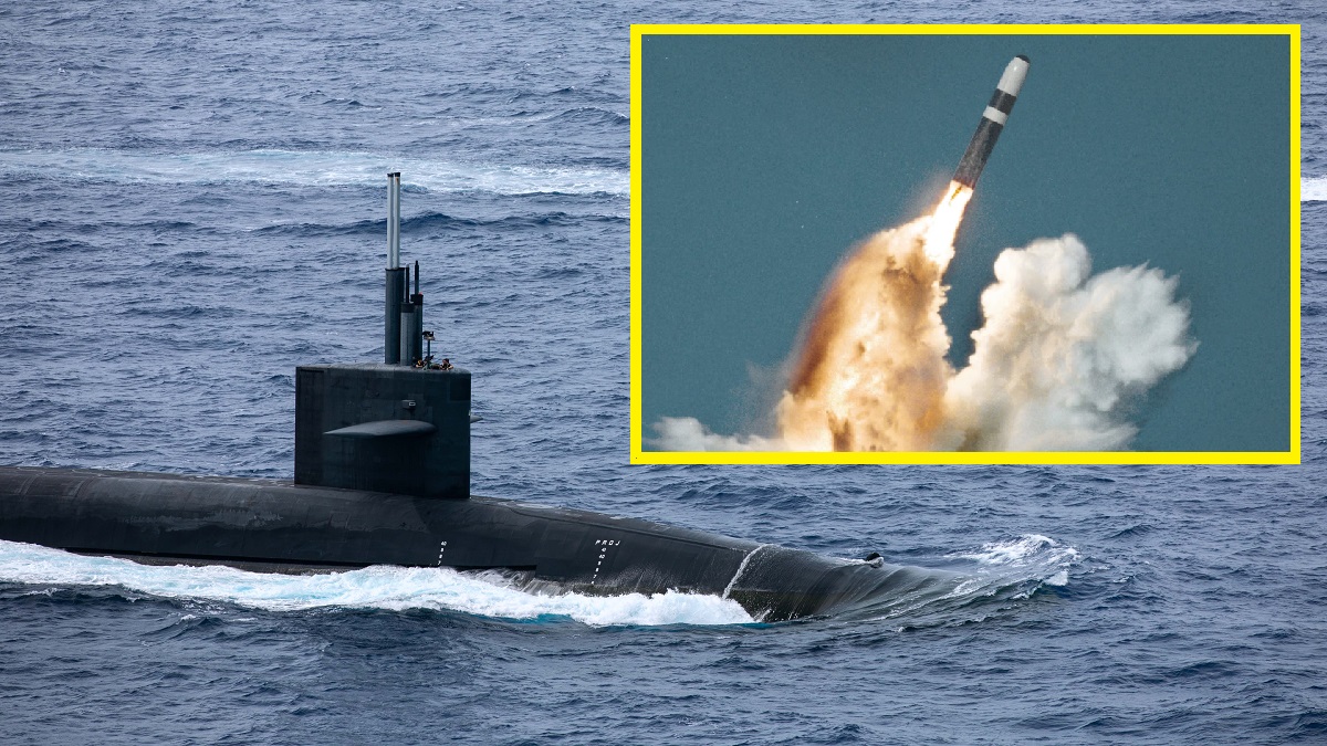 Nordkorea hotar USA med kärnvapenkrig för att skicka en Ohio-klassad ubåt med Trident II interkontinentala ballistiska missiler till Sydkorea