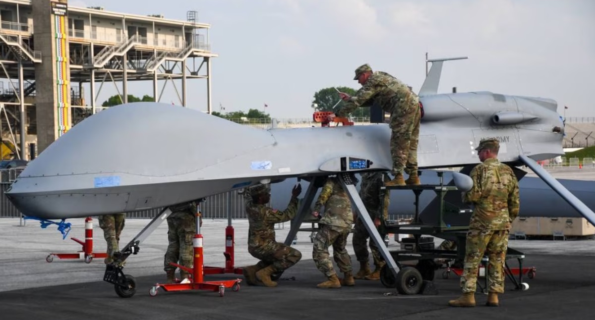 Den amerikanska drönaren Gray Eagle 25M kommer att få Eagle Eye-radar för att spåra fientliga UAV:er på upp till 200 kilometers avstånd
